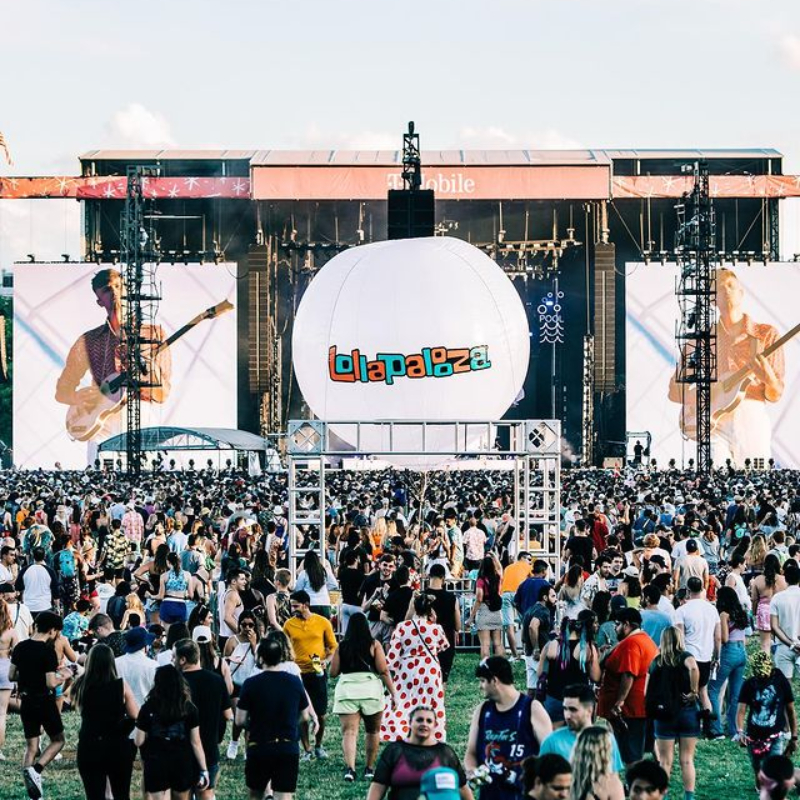 Lollapalooza 2023 (Foto: Instagram)